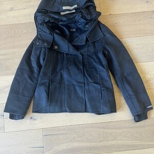 MaxMara Black Pea Coat